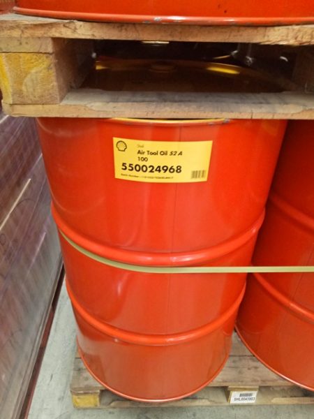 Shell Air Tool Oil S2 A-100 209 L (1 Drum)